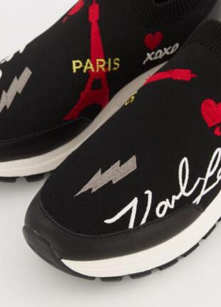Karl lagerfeld paris miranda sneakers слипоны оригинал новые6 фото