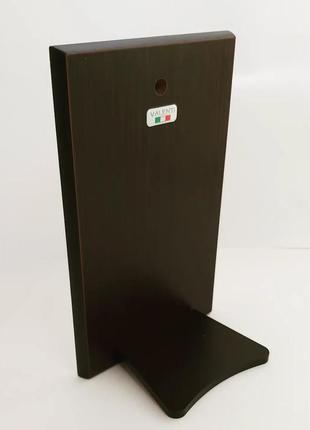 Серебряный образ икона ангел хранитель на коричневой деревяной основе 15,5смх9,5см