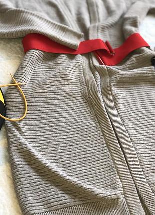 Удлинённый кардиган 2