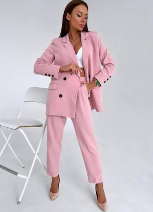 Женский брючный костюм: пиджак + брюки 🤩 коллекция 2023