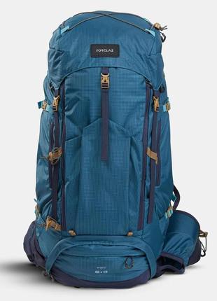 Туристический рюкзак для трекинга forclaz mt500 air (50л + 10л) 65 x 35 x 35см с...