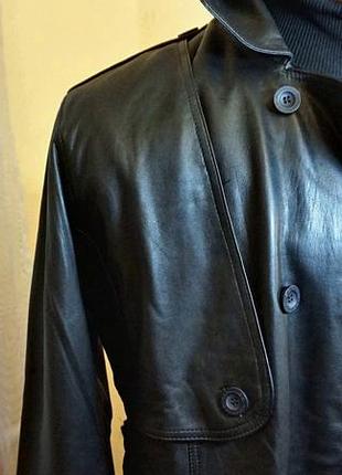 Абсолютно новое пальто английского бренда ashwood leather .оригинал 100%. размер 52-54