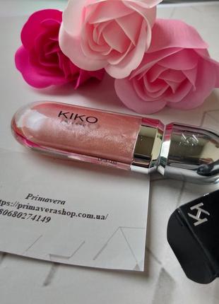 Kiko milano блиск для губ з ефектом збільшення об'єму 3d hydra lipgloss 316 фото