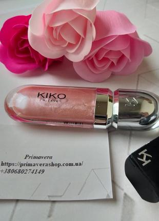 Kiko milano блиск для губ з ефектом збільшення об'єму 3d hydra lipgloss 315 фото