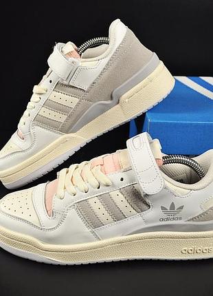 Кросівки adidas forum low / женские кроссовки адидас форум демисезонные