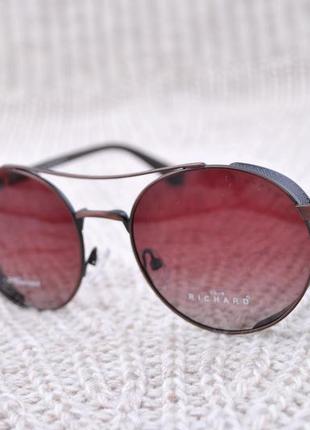 Стильні фірмові круглі окуляри унісекс thom richard2 фото