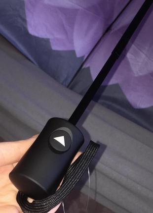 Зонт складной компактный полуавтомат с ярким красочным принтом рисунком цветком цветок...