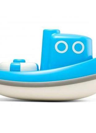 Іграшка для ванної kid o кораблик блакитний (10361)3 фото