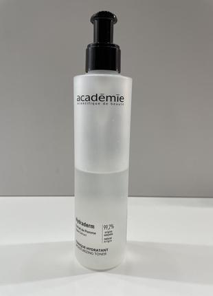Зволожувальний безспиртовий тонер, тонік academie all skin types moisturizing toner