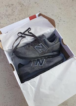 Кроссовки мужские new balance 574 dark grey7 фото