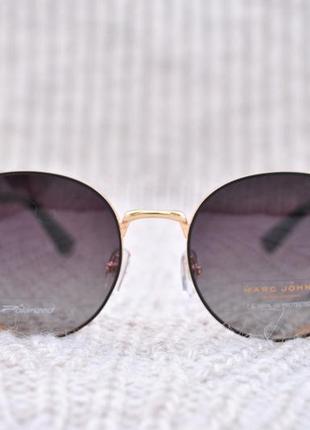 Стильні фірмові круглі окуляри унісекс marc john mj0789 із шорою4 фото
