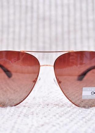 Розпродаж фірмові окуляри крапля авіатор eternal polarized з шорой3 фото