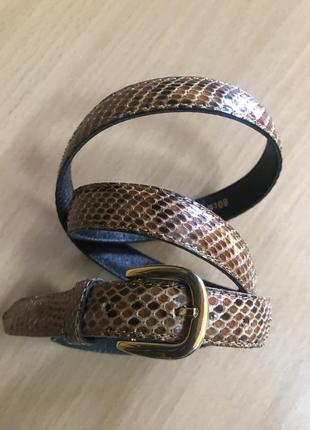 Ремешок в змеиный принт