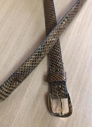 Ремешок в змеиный принт