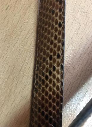 Ремешок в змеиный принт