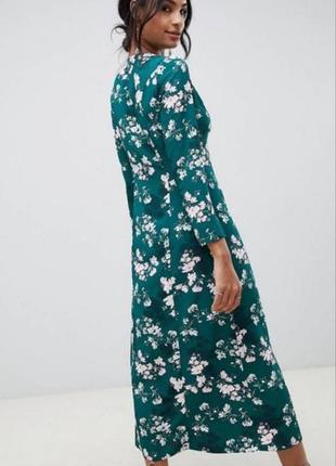 Плаття сукня міді в квітковий принт asos4 фото