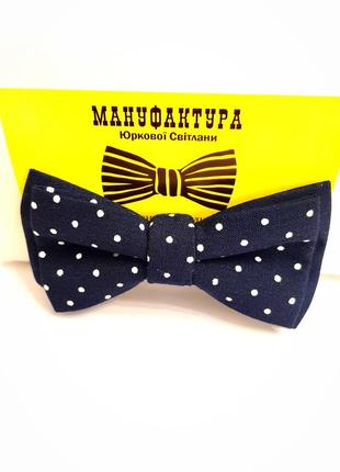 Метелик дитячий. краватка метелик в крапку