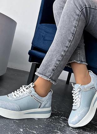 ❤️ шикарные кожаные кроссовки