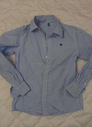 Рубашка   блузка benetton 150р1 фото