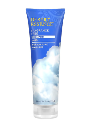 Desert essence, organics, shampoo, fragrance free, 8 fl oz (237 ml)1 фото