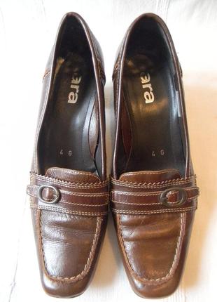 Жен.кожаные туфли ara р.4 g португалия1 фото