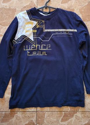 Детский хлопковый лонгслив