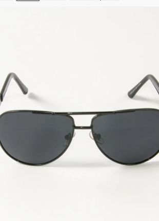 Окуляри поляризаційні сонцезахисні окуляри авіатори  з сріблястою оправою4 фото