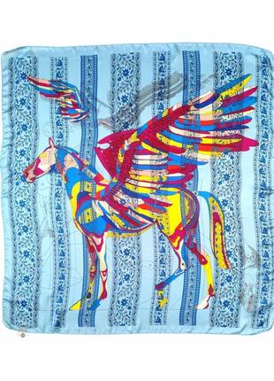 Шелковый платок платочек хустка шовкова пегас шелк весенний новый качественный