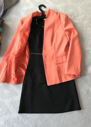 Персиковый пиджак2 фото
