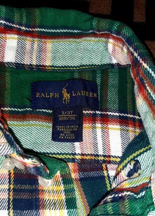 Фланелева рубашка ralph lauren 5