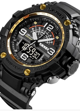 Skmei мужские часы мужественное время новые времена спорт 1617 black-gold