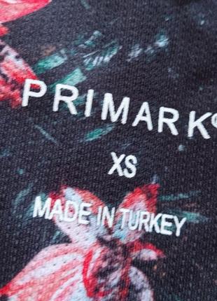 Майка сетка пляжная тропические цветы primark xs ibiza оригинал4 фото