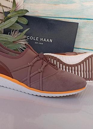 Нові замшеві снікерси кросівки cole haan