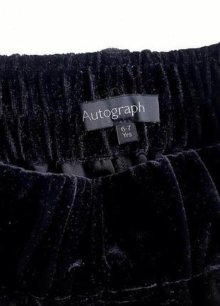 Шорти на дівчинку 6-7 років autograph панбархату 3