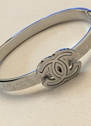 Гиппоалергенный позолоченный браслет из медицинской стали (stainless steel)