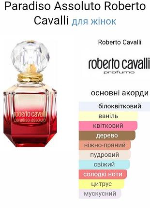 Paradiso assoluto от roberto cavalli5 фото