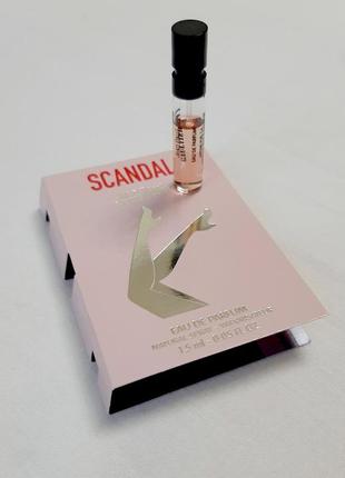 Jean paul gaultier scandal💥оригинал миниатюра пробник 1,5 мл mini spray книжка5 фото