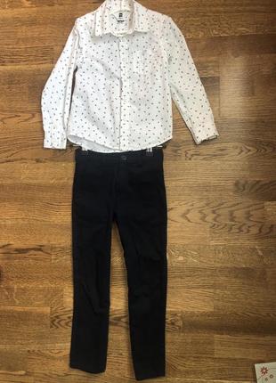 Стильний комплект брюки та сорочка