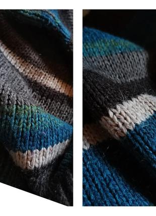 Vestino италия шерстяной свободный свитер оверсайз бохо6 фото