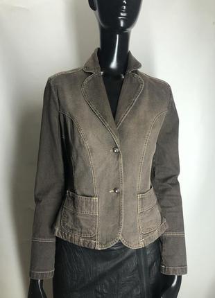 Жакет джинсовый marella (122-569)