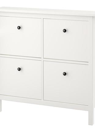 Тумба для обуви hemnes 107x101 см ikea 601.561.21