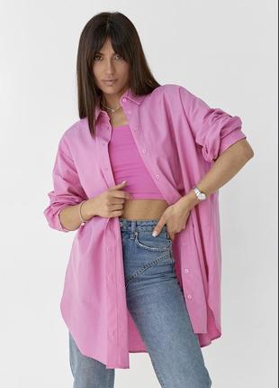 Длинная женская рубашка с полукруглым низом