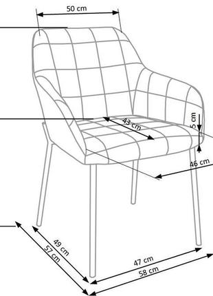 Кухонный стул k306 halmar4 фото