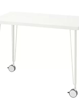 Комп'ютерний стіл linnmon / krille 100х60 см ikea 094.162.12