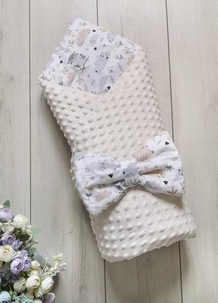 Конверт-одеяло в кроватку и в коляску