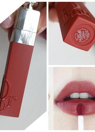 Тінт для губ - dior addict lip tint#5411 фото