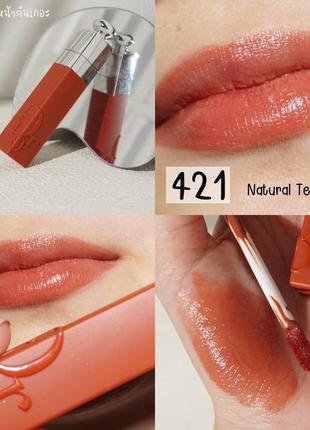 Тінт для губ - dior addict lip tint#421