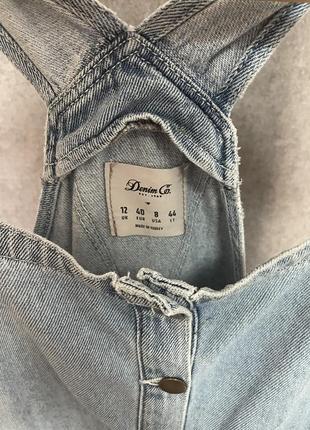 Джинсовый сарафан denim co3 фото