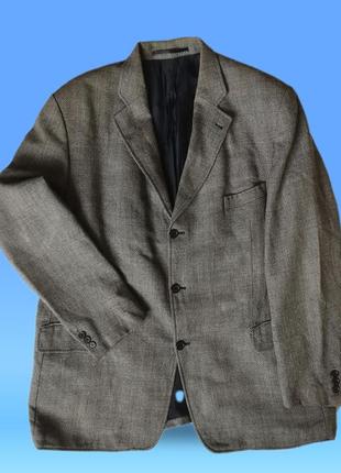 ❇️деловой, стильный, шерстяной мужской пиджак (р.56-58)1 фото