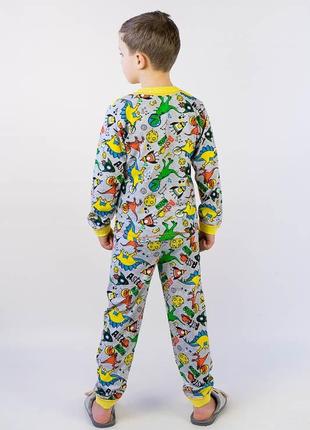 Пижама хлопковая дено пижамка для мальчика хлопок2 фото